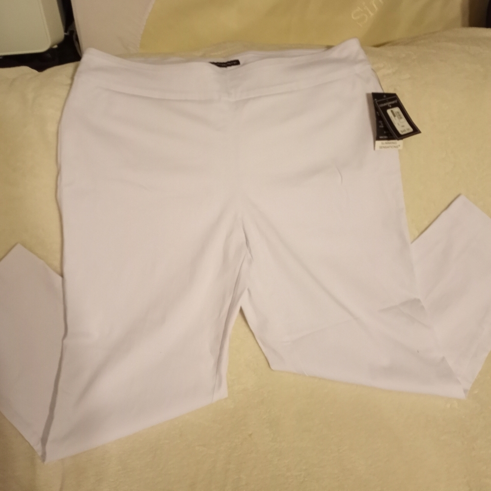 White Counterparts tummy control slacks